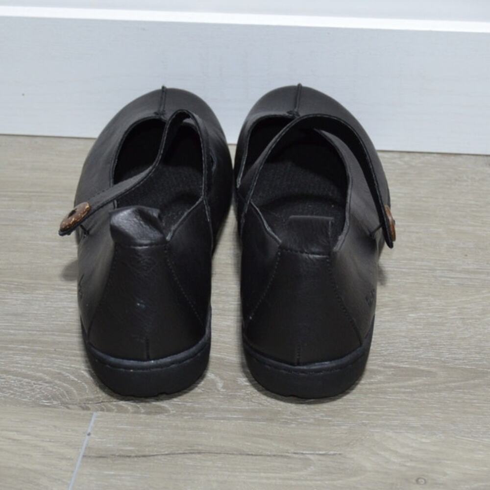 B.O.C Black Leather Women's Shoes 8.5 - Picture 4 of 9